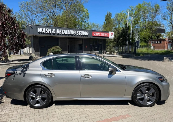 Lexus GS cena 112980 przebieg: 107866, rok produkcji 2017 z Wrocław małe 232
